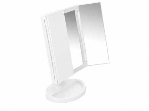 Lusterko kosmetyczne podświetlane led do makijażu powiększające 3x 5x 10x