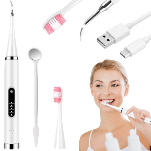 Skaler ultrwadźwiękowy dentystyczny do zębów usuwania kamienia szczoteczka