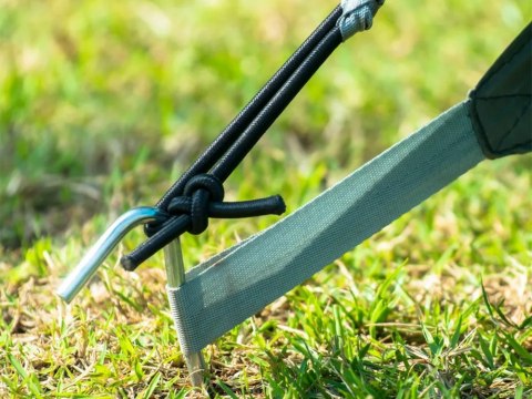 Szpilki do namiotu mocujące śledzie kotwy stal 24cm 10szt hak haczyk kołki