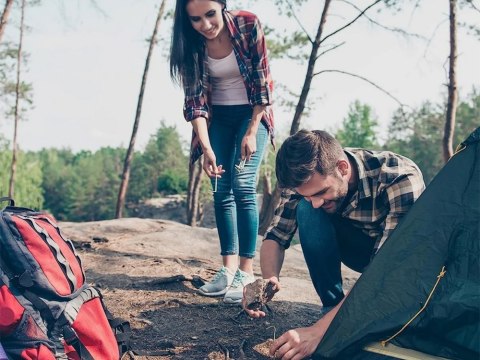 Szpilki do namiotu mocujące śledzie kotwy stal 24cm 10szt hak haczyk kołki