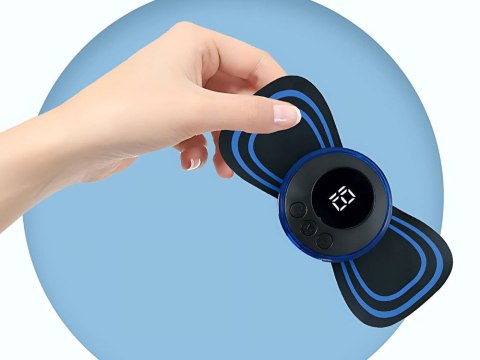 Elektrostymulator mięśni brzucha szyi karku mini masażer ems 19 poziomów
