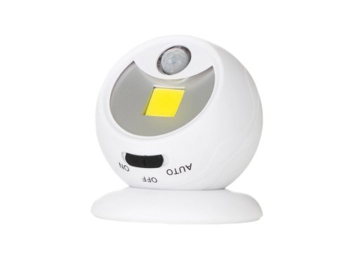 Lampa lampka led cob 360 na baterie magnes bezprzewodowa czujnik ruchu noc