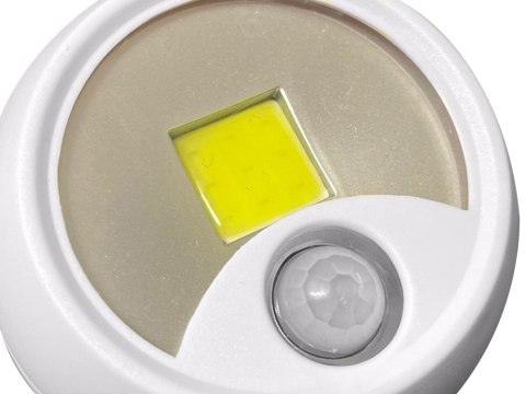 Lampa lampka led cob 360 na baterie magnes bezprzewodowa czujnik ruchu noc