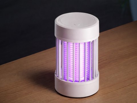 Lampa pułapka owadobójcza na komary owady ćmy uv bezprzewodowa wisząca