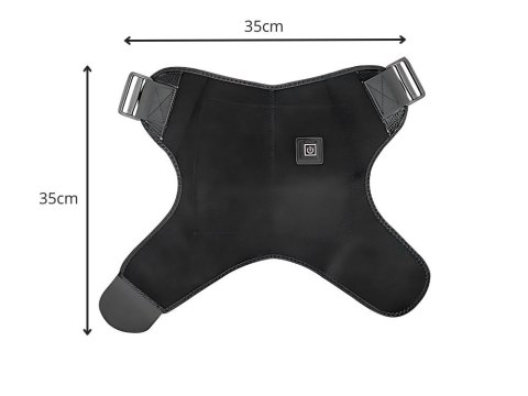 Opaska na bark ramię z podgrzewaniem ogrzewaniem 3 tryby grzania usb