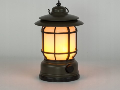 Lampa kempingowa biwakowa akumulatorowa led usb turystyczna hak pochodnia