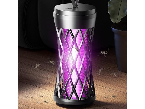 Lampa owadobójcza uv na komary muchy elektryczna owady pułkapka skuteczna