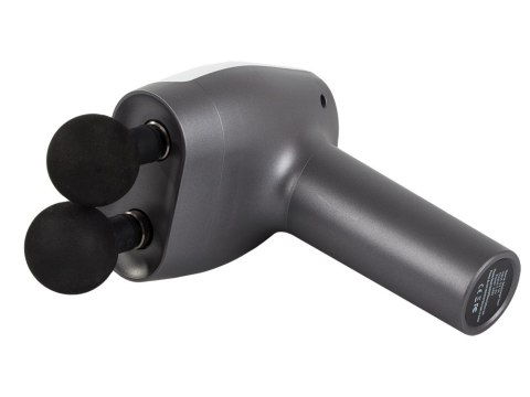 Pistolet do masażu bezprzewodowy lcd mocny zestaw 8 końcówek do pleców