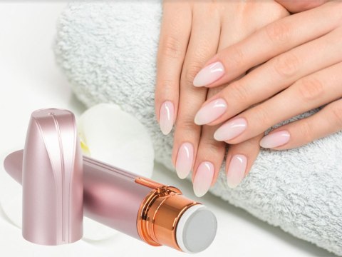 Polerka do paznokci manicure pedicure akumulatorowa do wygładzania płytki