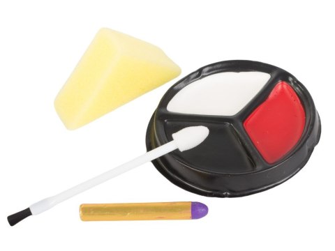 Zestaw do makijażu wampira draculi do twarzy na halloween makeup z krwią