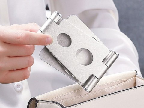 Podstawka pod na telefon tablet uchwyt stojak metalowy antypoślizgowy