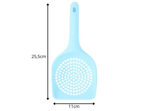 Łopatka do kuwety kota duża szpatułka do żwirku plastikowa wytrzymała