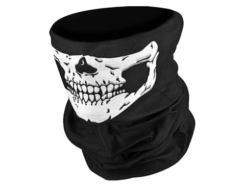 Komin kominiarka chusta na twarz bandama czaszka wielofunkcyjna tunel skull