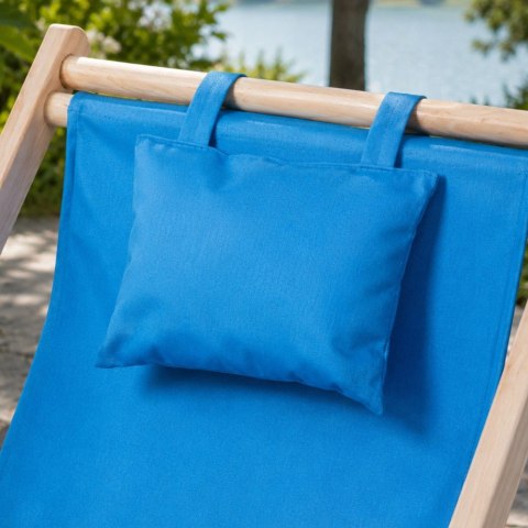 Leżak drewniany leżaki plażowy składany ogrodowy poduszka fotel na plażę