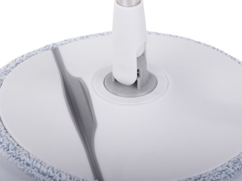 Mop obrotowy rotacyjny 360 spin wiadro zestaw 2x nakładki mikrofibra
