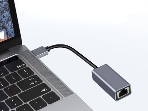 Przejściówka usb typ a ethernet adapter karta sieciowa lan rj45 100mb