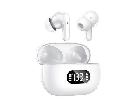 Słuchawki douszne bluetooth bezprzewodowe z etui ładującym led i mikrofonem