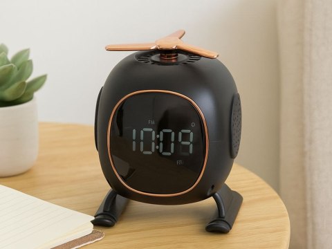 Głośnik bluetooth z aromaterapią budzik lampka nocna zapachowa led timer