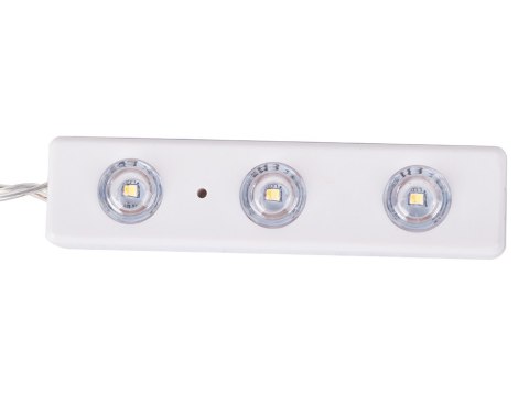 Lampki do lustra toaletki led zestaw makijaż 10 sztuk usb 3 barwy światła
