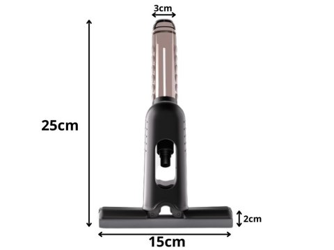 Mini mop ręczny ze zbiornikiem i spryskiwaczem do okien podłóg mebli szyb