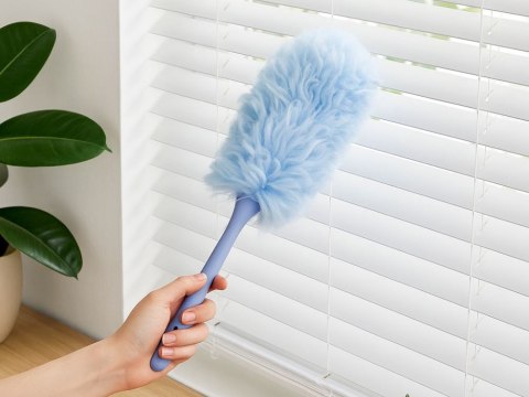 Szczotka miotełka do kurzu brudu pajęczyn rozkładana z mikrofibry 35cm