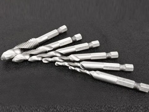 Wiertła gwintujące m3-10m hex gwintowniki zestaw gwintowników hss 6 szt