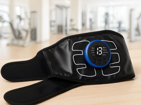 Elektrostymulator mięśni brzucha pas treningowy ems masażer na brzuch tryby
