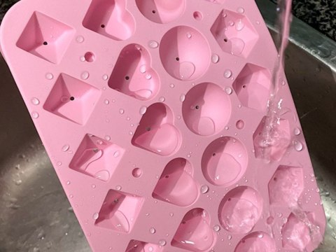 Forma do lodu silikonowa 3d serce kula diament kształty kostki do napojów