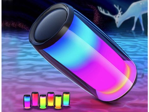 Głośnik bezprzewodowy bluetooth boombox przenośny usb radio fm aux