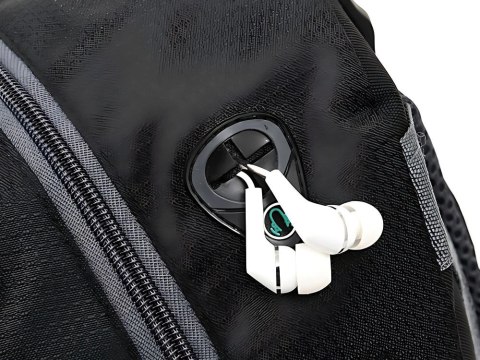 Plecak 40l czarny podróżny turystyczny trekkingowy mocny w góry wytrzymały