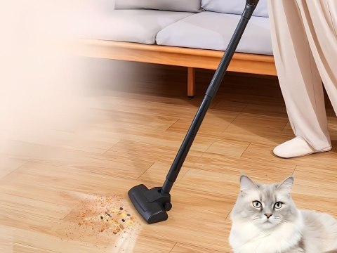 Odkurzacz pionowy bezprzewodowy bezworkowy mocny lekki 100w zestaw końcówek
