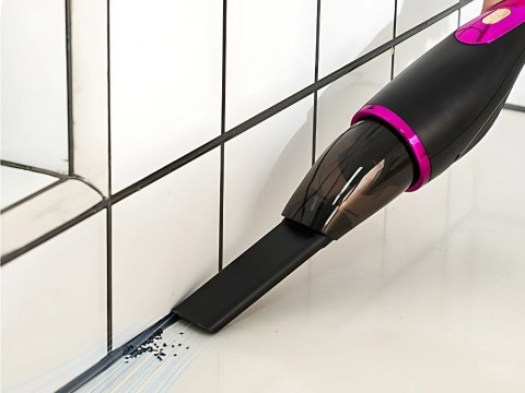 Odkurzacz pionowy bezprzewodowy bezworkowy mocny lekki 100w zestaw końcówek