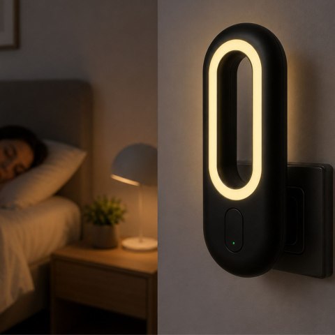 Odstraszacz ultradźwiękowy elektryczny na owady komary insekty lampka nocna