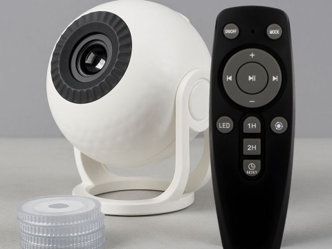 Projektor galaktyka 4k gwiazd rzutnik lampka nocna led efekt nieba kosmos