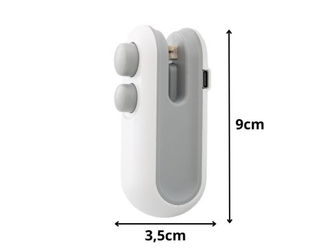 Zgrzewarka otwieracz do folii bezprzewodowa na usb z magnesem 2 w 1