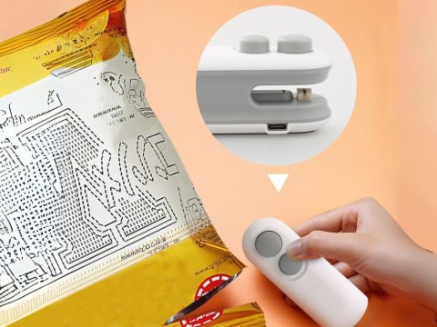 Zgrzewarka otwieracz do folii bezprzewodowa na usb z magnesem 2 w 1