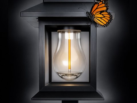 2 x LAMPA SOLARNA Z CZUJNIKIEM ZMIERZCHU RUCHU WBIJANA WODOODPORNA OZDOBNA