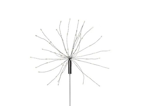 LAMPA SOLARNA OGRODOWA LED DMUCHAWIEC FAJERWERK NA SZPIKULCU DO OGRODU