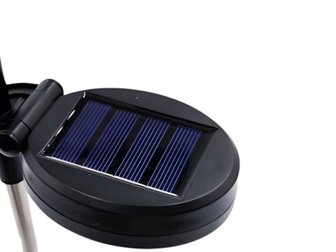 LAMPKI OGRODOWE SOLARNE KULECZKI 2 SZTUKI PO 6 LAMPEK LED RGB DŁUGIE 70 CM