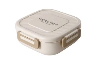 Lunchbox śniadaniówka pojemnik na śniadanie obiad z przegródkami sztućce