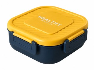 Lunchbox śniadaniówka pojemnik na śniadanie obiad z przegródkami sztućce