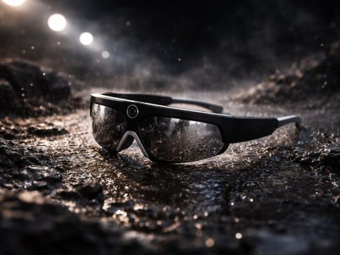 Inteligentne okulary ai z kamerą 2k dyktafon bluetooth tłumaczenie zdjęcia