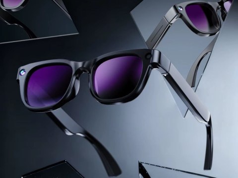 Inteligentne okulary ai z kamerą full hd dyktafon bluetooth tłumaczenie