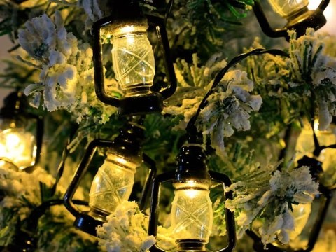 LAMPKI SOLARNE OGRODOWE LED GIRLANDA LAMPIONY NA BALKON TARAS DEKORACYJNE