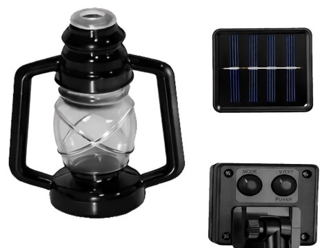 LAMPKI SOLARNE OGRODOWE LED GIRLANDA LAMPIONY NA BALKON TARAS DEKORACYJNE