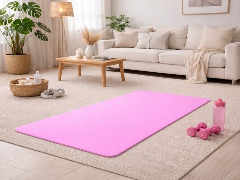 Mata do ćwiczeń jogi pilatesu fitness gimnastyczna treningowa 170cm gruba
