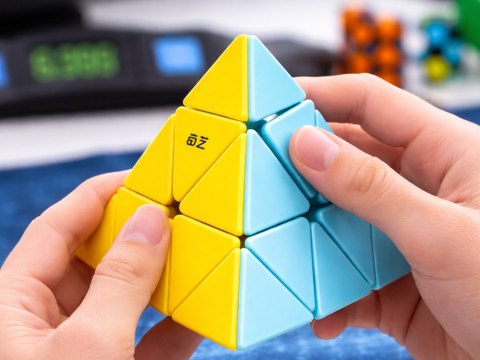 Oryginalna kostka piramida edukacyjna speed cube logiczna zręcznościowa