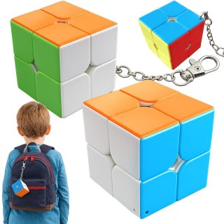 Oryginalna kostka rubika brelok edukacyjna cube logiczna zręcznościowa 2x2