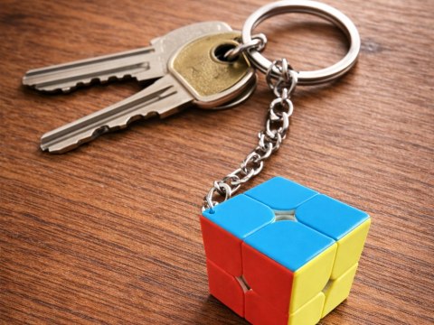 Oryginalna kostka rubika brelok edukacyjna cube logiczna zręcznościowa 2x2