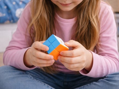Oryginalna kostka rubika brelok edukacyjna cube logiczna zręcznościowa 2x2